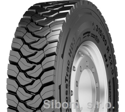 CONTINENTAL 315/80 R 2250 TL 150K Conti CrossTrac HD3