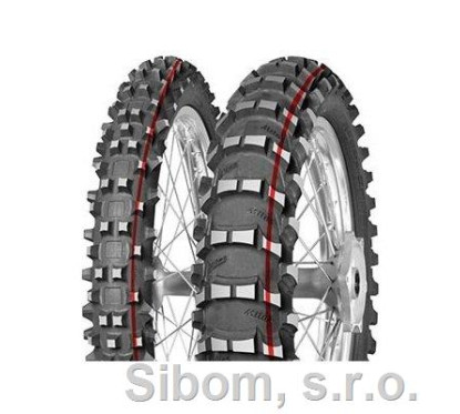 MITAS 80/100-12 TT 50M TERRA FORCE-MX SAND SAND RED/ RED /NHS