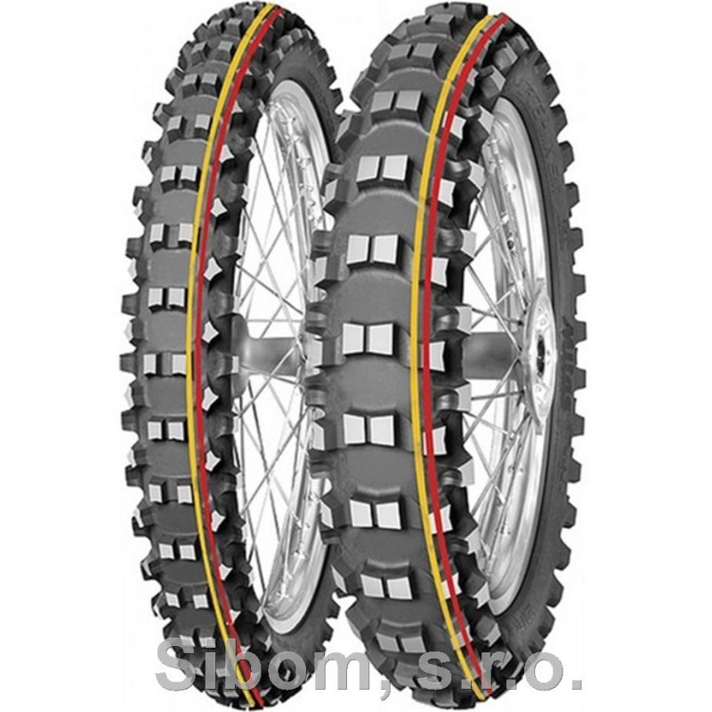 MITAS 90/90-21 TT 54M TERRA FORCE-červenážlutáMX SM F
